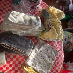 Colorful Cloth Diaper LOT. PRICED TO SELL!!!